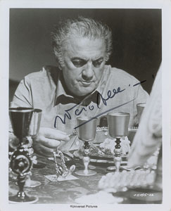 Lot #4496 Federico Fellini Signed Photograph - Image 1