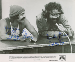 Lot #4487  Cheech and Chong Signed Photograph - Image 1