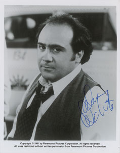 Lot #4492 Danny DeVito Signed Photograph - Image 1