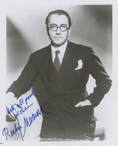 Lot #4508 Rouben Mamoulian Signed Photograph - Image 1