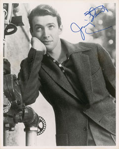 Lot #4526 James Stewart Signed Photograph - Image 1