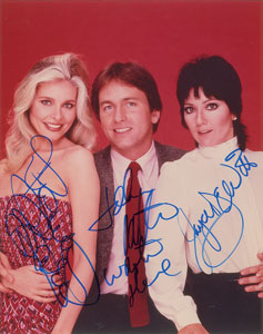 Lot #4528  Three's Company Signed Photograph - Image 1