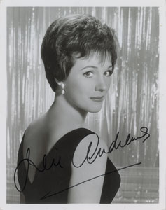 Lot #4481 Julie Andrews Signed Photograph - Image 1