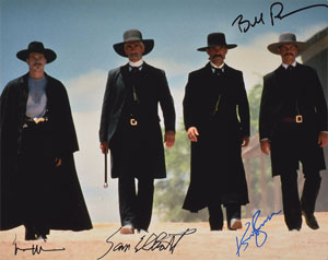 Lot #4476  Tombstone Oversized Signed Photograph - Image 1