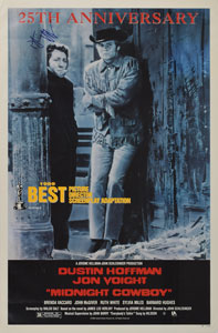 Lot #4363  Midnight Cowboy: Hoffman and Voight Signed Poster - Image 1