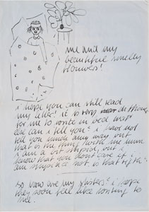 Lot #4027 Astrid Kirchherr Autographed Letter Signed - Image 1