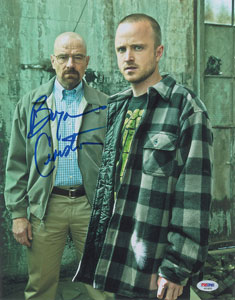 Lot #4454  Breaking Bad: Bryan Cranston Oversized Signed Photograph - Image 1