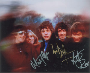 Lot #4080  Rolling Stones Signed Photograph - Image 1