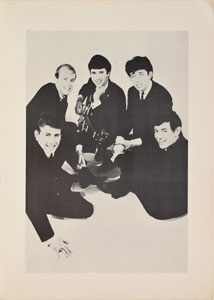 Lot #4136 The Dave Clark Five, The Kinks, and The Hollies  1964 Program - Image 3