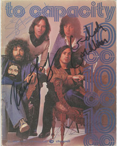 Lot #4156  10cc Signed Songbook - Image 1