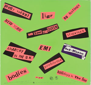 Lot #4214 The Sex Pistols 'Never Mind the Bollocks' Signed Album - Image 2