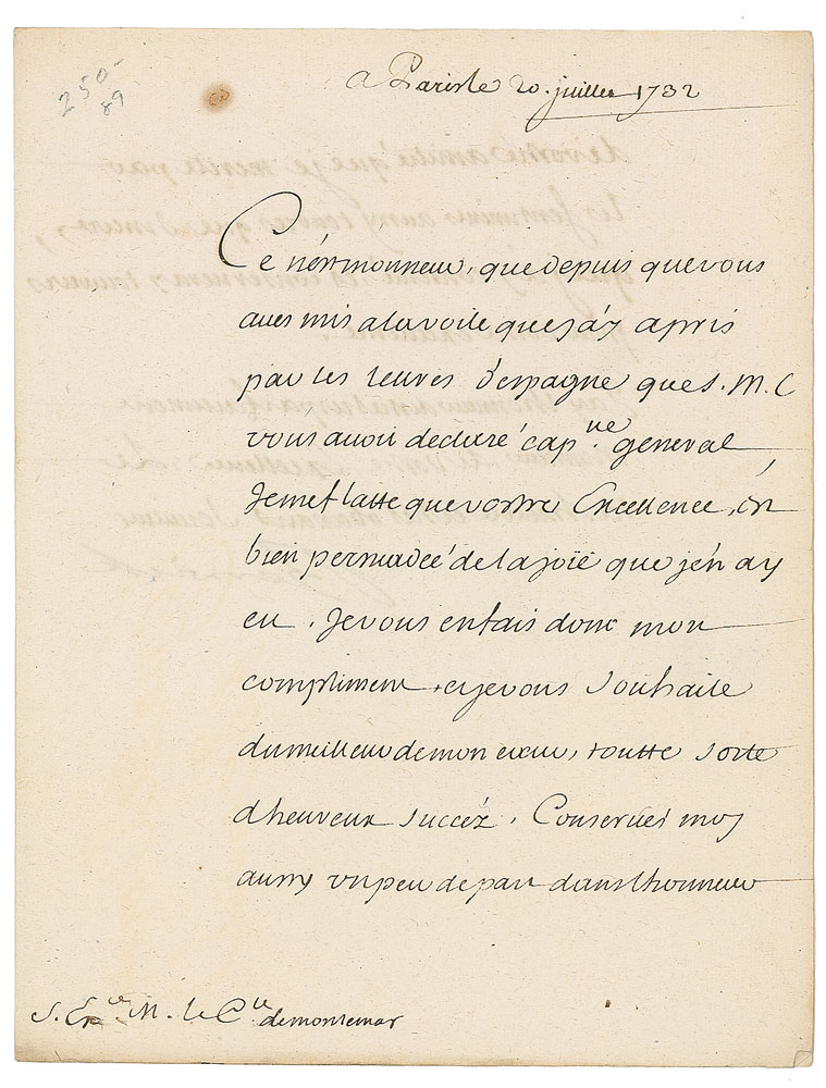 James FitzJames, 1st Duke of Berwick RR Auction