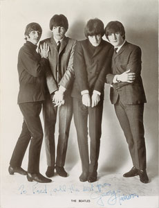 Lot #566 Beatles: George Harrison
