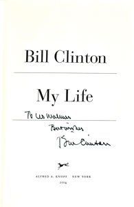 Lot #180 Bill Clinton - Image 1