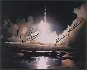 Lot #388 Apollo 17: Cernan and Schmitt