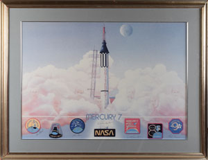 Lot #400  Mercury Astronauts - Image 1
