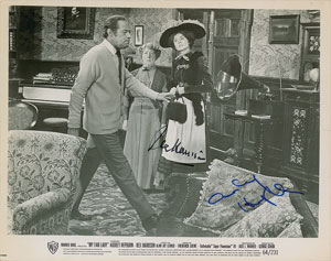 Lot #687 Audrey Hepburn and Rex Harrison
