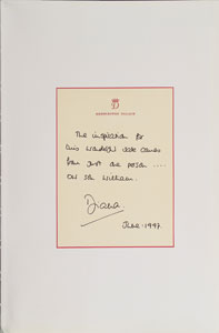 Lot #110  Princess Diana Pair of Christie's Auction Catalogs - Image 5