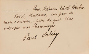 Lot #550 Paul Valery - Image 1