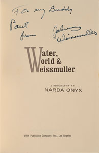 Lot #840 Johnny Weissmuller - Image 1