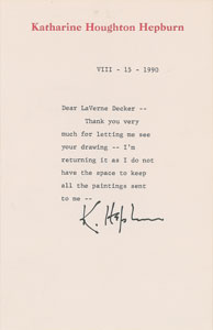 Lot #861 Katharine Hepburn - Image 3