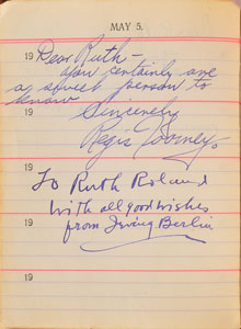 Lot #694 Ruth Roland's Autograph Book - Image 6