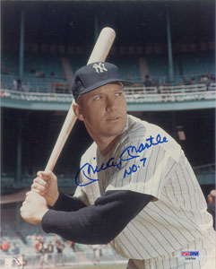 Lot #945 Mickey Mantle