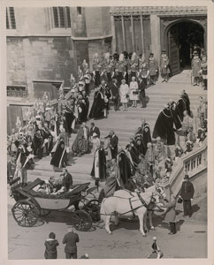 Lot #54 Queen Elizabeth II and Prince Philip Photograph - Image 1