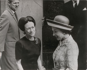 Lot #58 Queen Elizabeth II and the Duchess of Windsor Photograph - Image 1