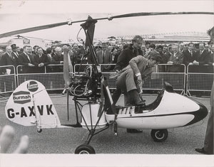 Lot #77 Pair of Prince Charles Photographs - Image 2