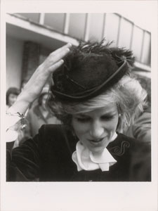 Lot #97  Princess Diana Pair of Photographs - Image 2