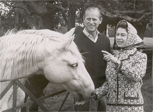 Lot #56 Pair of Queen Elizabeth II and Prince Philip Photographs - Image 2