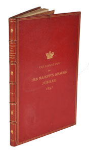 Lot #24  Queen Victoria Books Bound for the Palace - Image 2
