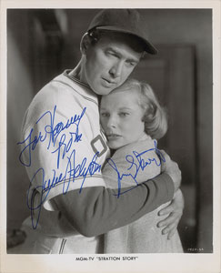 Lot #798 James Stewart and June Allyson - Image 1