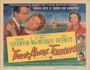 Lot #801 There's Always Tomorrow - Image 1
