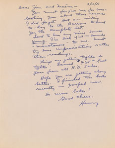 Lot #546 Henry Miller - Image 1