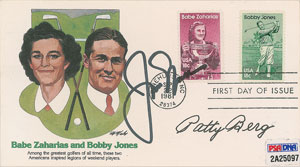 Lot #951 Jack Nicklaus and Patty Berg - Image 1