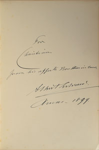 Lot #28  King Edward VII Signed Book