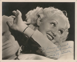 Lot #852 Betty Grable