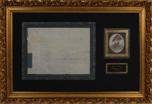 Lot #8 King George III Signed Document