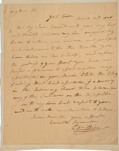 Lot #245 Continental Congress: Cyrus Griffin - Image 1
