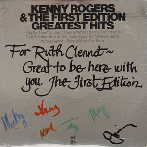 Lot #671 Kenny Rogers and the First Edition - Image 1