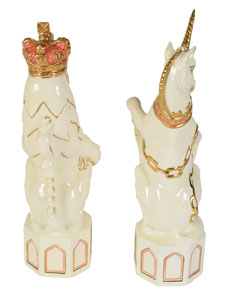 Lot #53 Queen Elizabeth II Halcyon Days Porcelain Models - Image 2