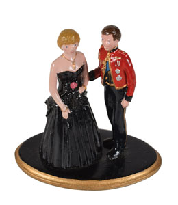 Lot #98  Princess Diana and Prince Charles Collectibles Group Lot - Image 7