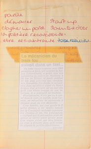 Lot #80  Princess Diana's French Lesson Book With Extensive Handwriting - Image 4