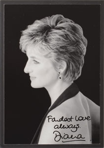 Lot #99  Princess Diana's Personally-Gifted Silver Locket With Signed Photograph - Image 4