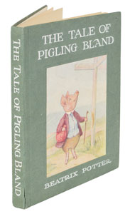Lot #81  Princess Diana's Personally-Owned Beatrix Potter Pigling Bland Book - Image 2