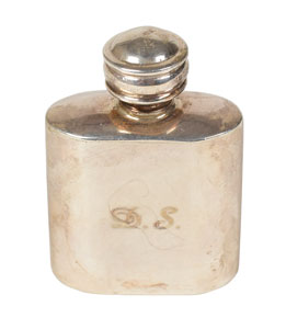 Lot #112  Princess Diana Personally-Owned and -Used Sterling Silver Perfume Bottle - Image 1