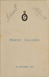 Lot #29 King George VI and King Edward VIII Signed