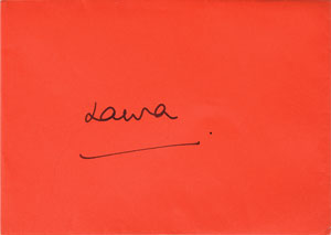Lot #96  Princess Diana Signed Valentine's Day Card - Image 3